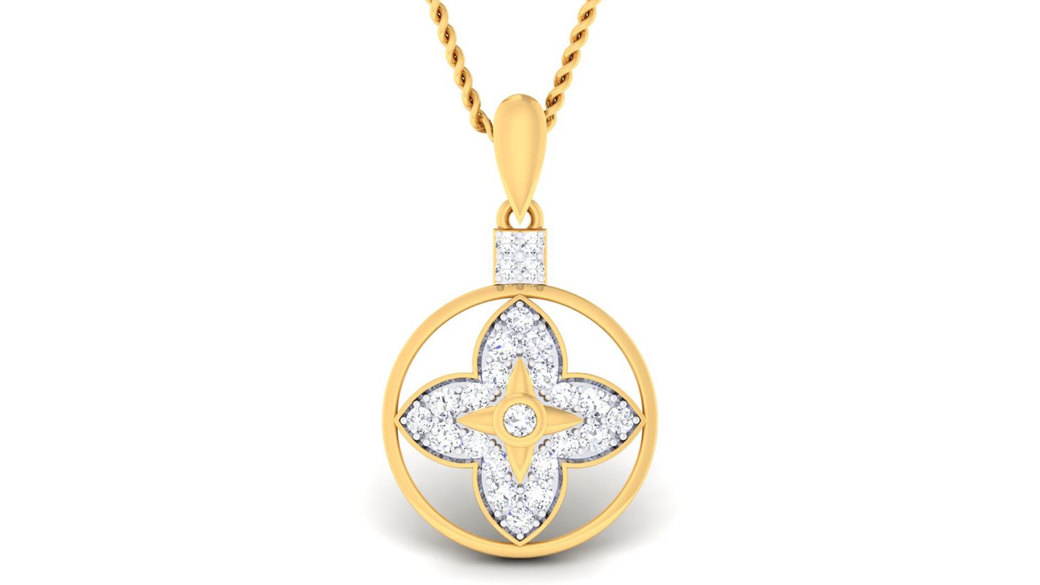 Frosted Elegance Pendant Set