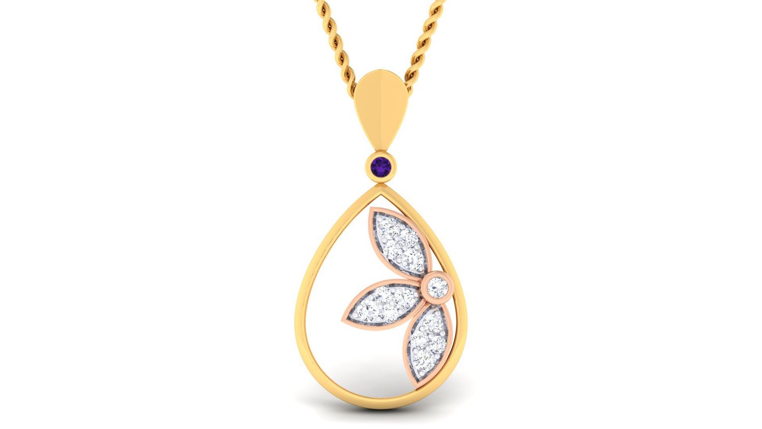 Mystic Petals Pendant Set