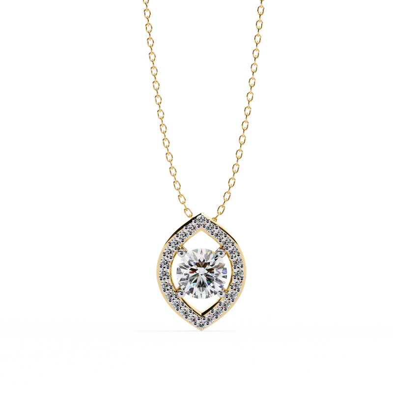 Radiant Marquise Pendant