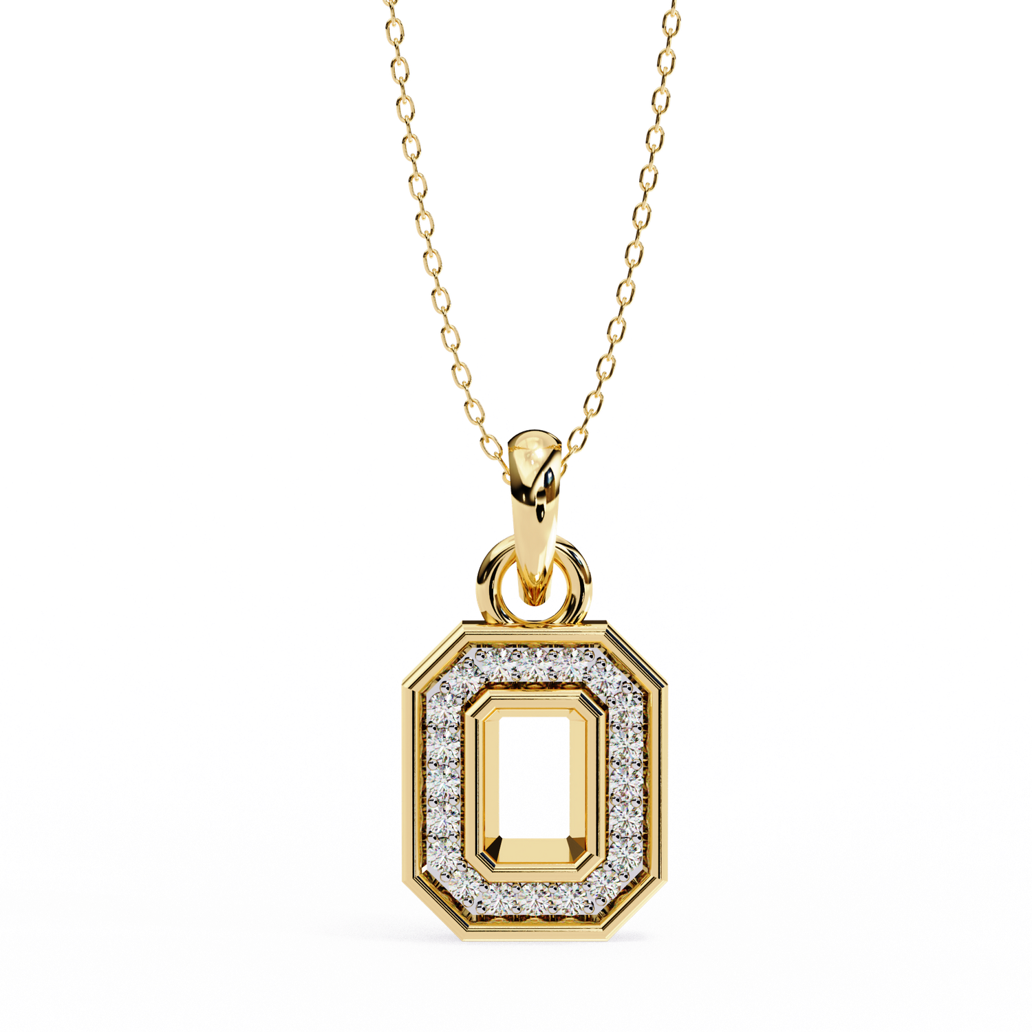 Radiant Octagon Pendant