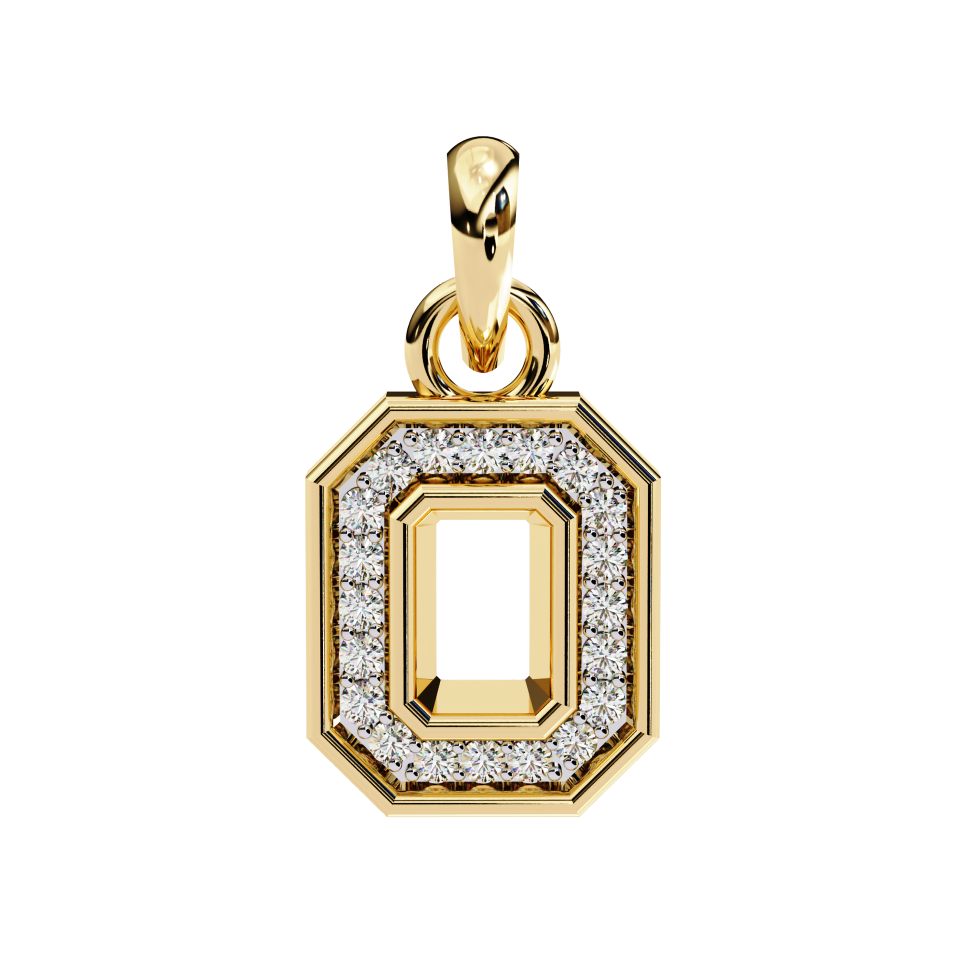 Radiant Octagon Pendant