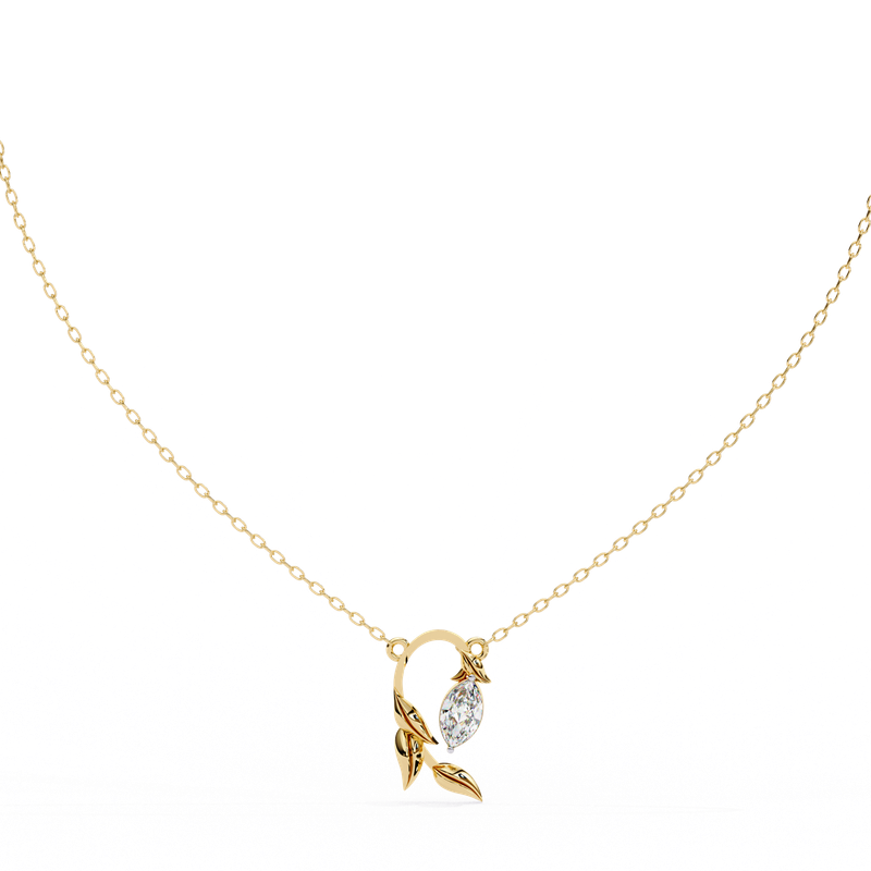 Ethereal Leaf Pendant