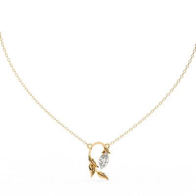 Ethereal Leaf Pendant
