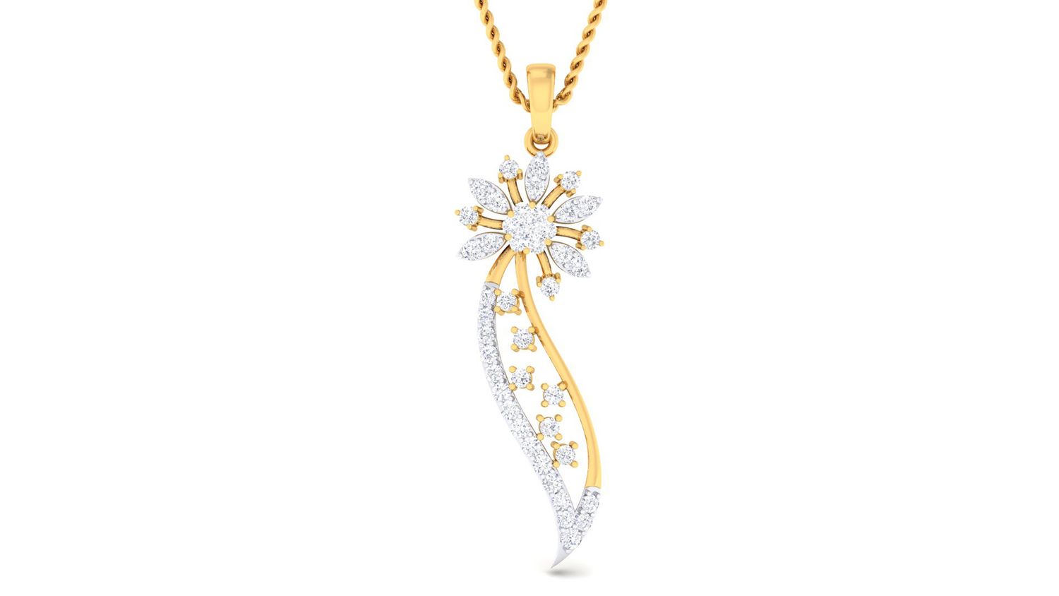 Elegant Arc Pendant Set