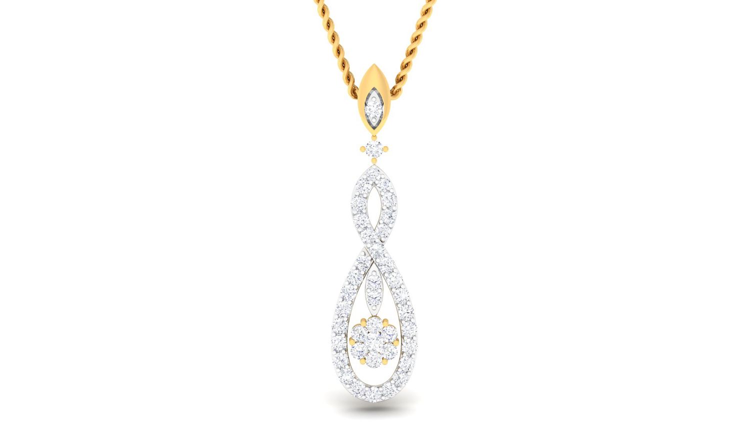 Royal Crown Pendant Set