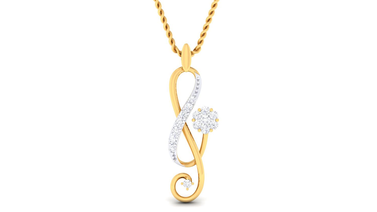 Eternal Rose Pendant Set