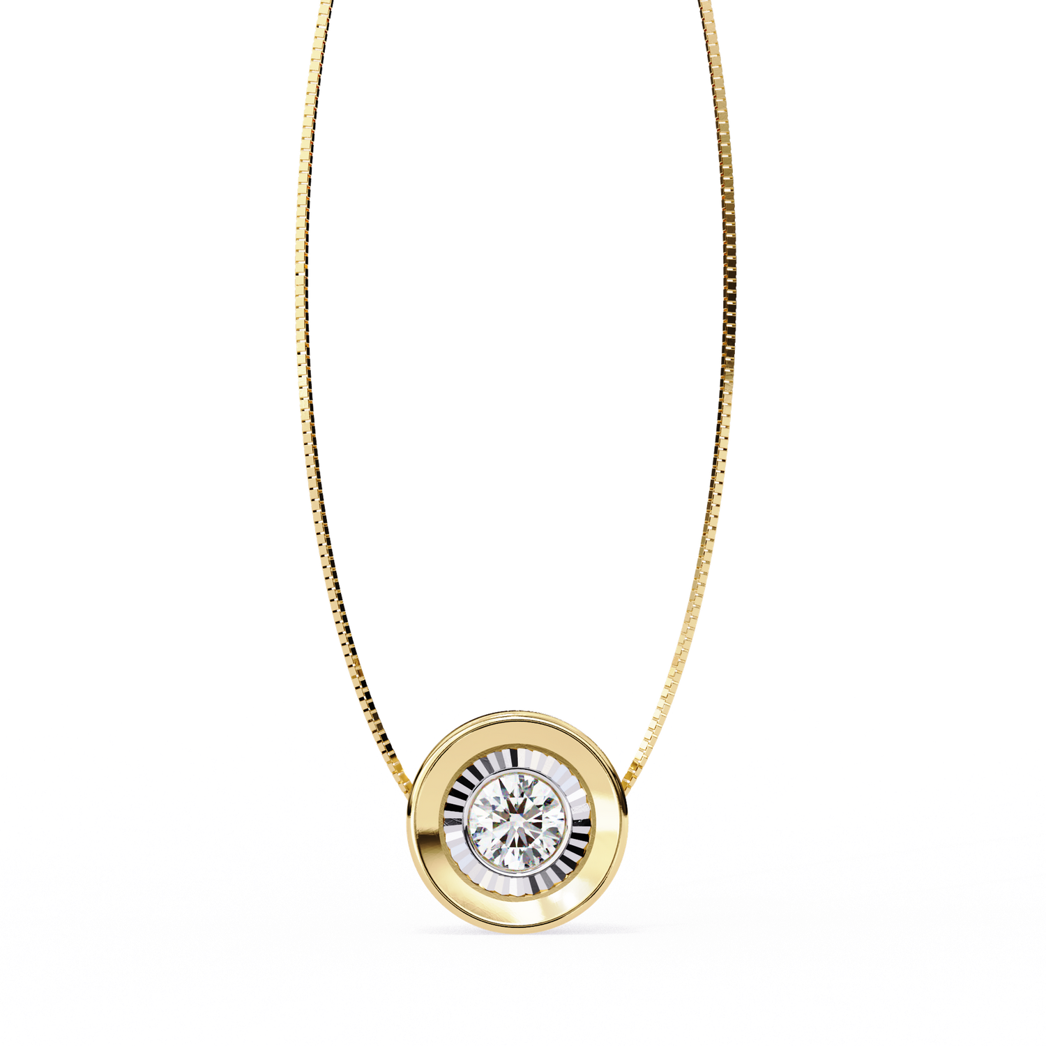 Radiant Circle Pendant