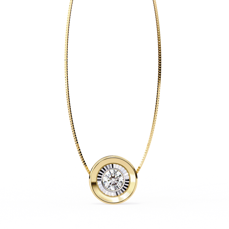 Radiant Circle Pendant