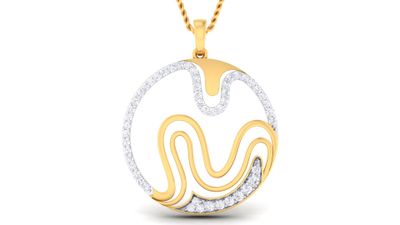 Silver Star Pendant Set