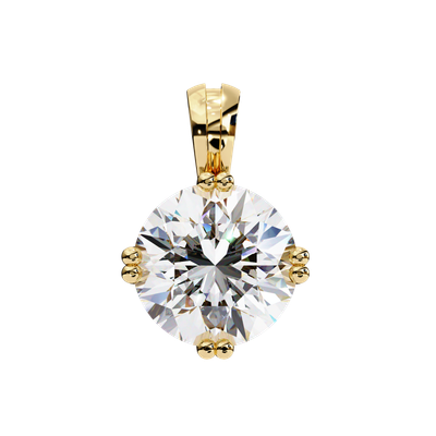 Radiant Solitaire Pendant