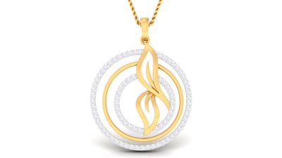 Silver Dew Pendant Set