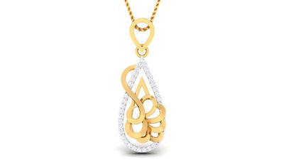 Radiant Clusters Pendant Set