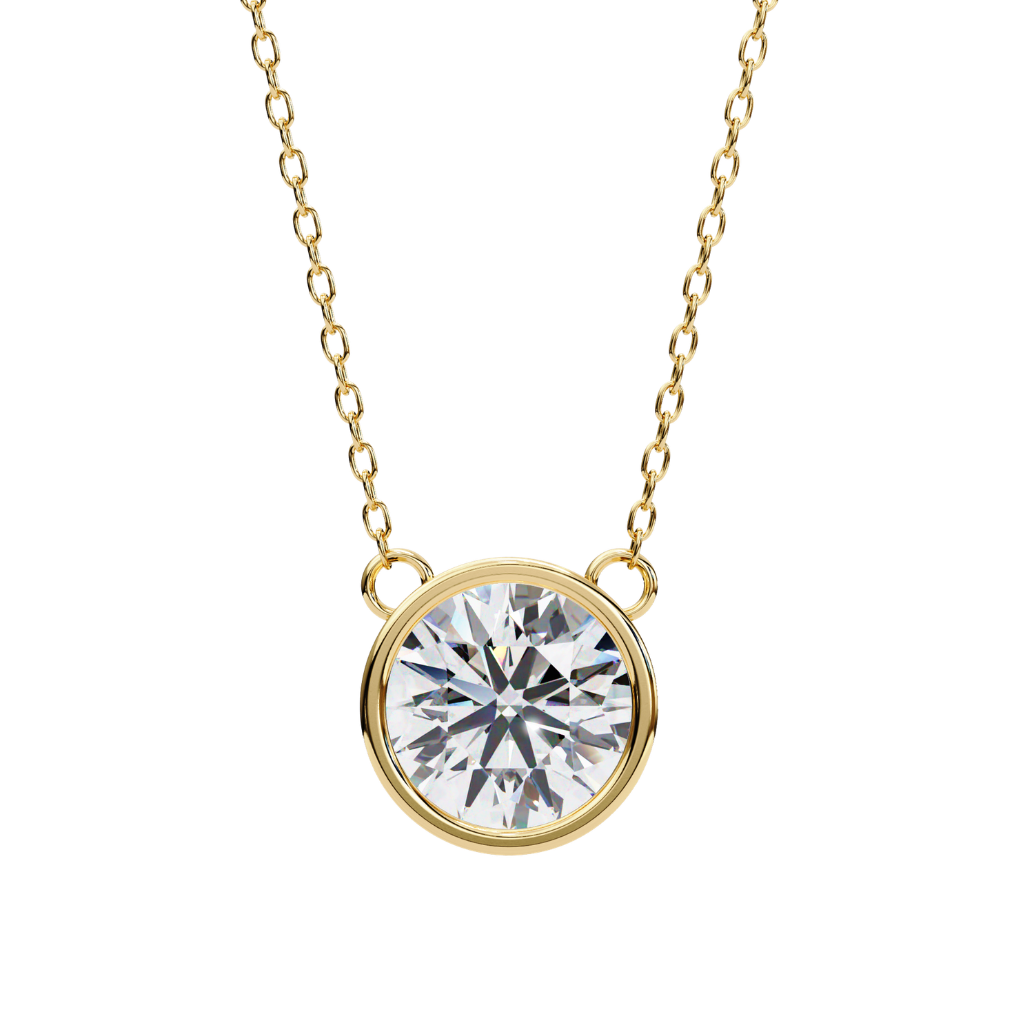 Elena Solitaire Pendant