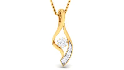 Sapphire Horizon Pendant Set