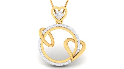 Majestic Lily Pendant Set