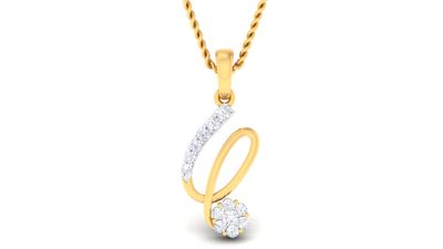Sparkling Whirl Pendant Set