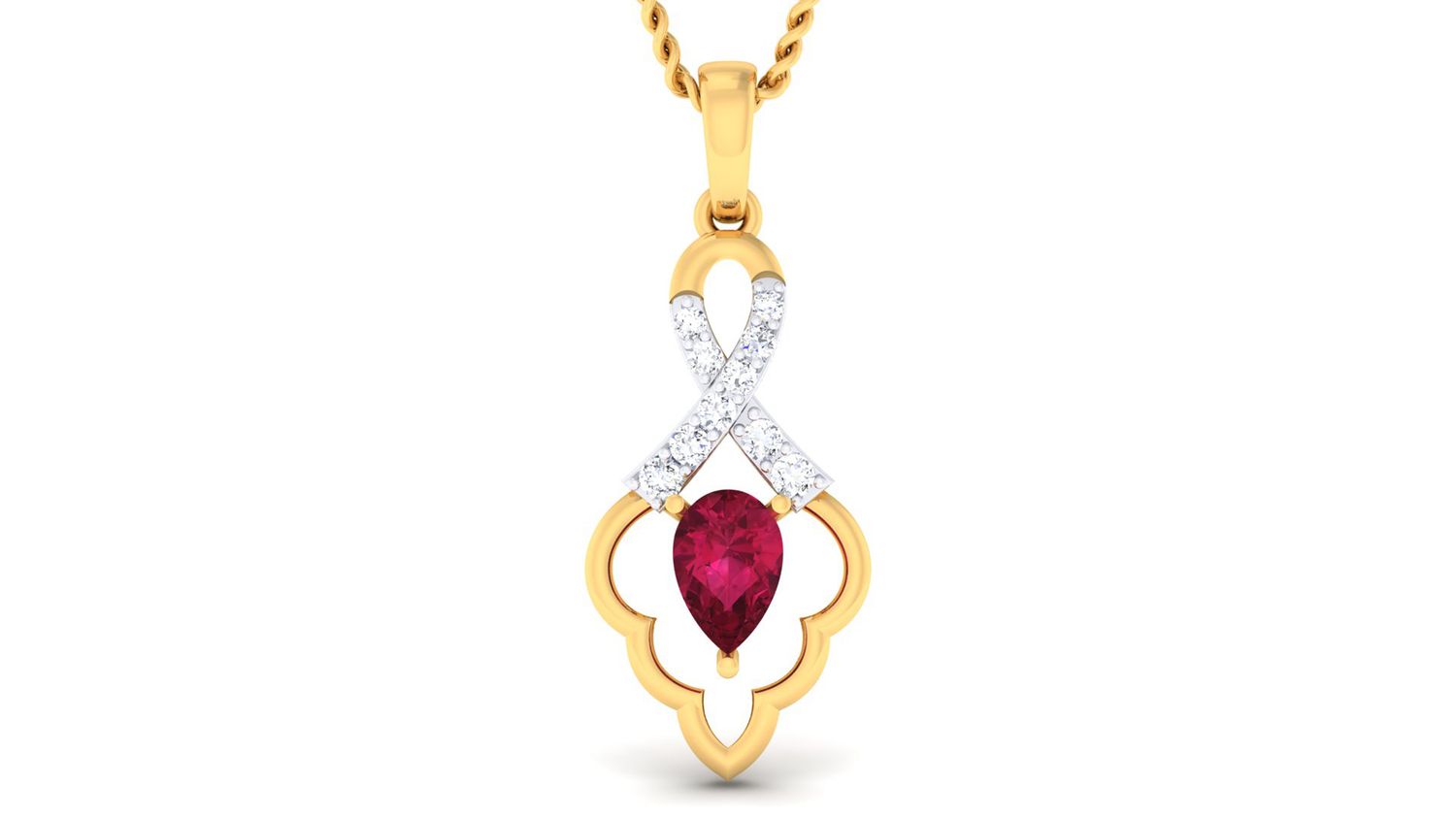 Diamond Whimsy Pendant Set