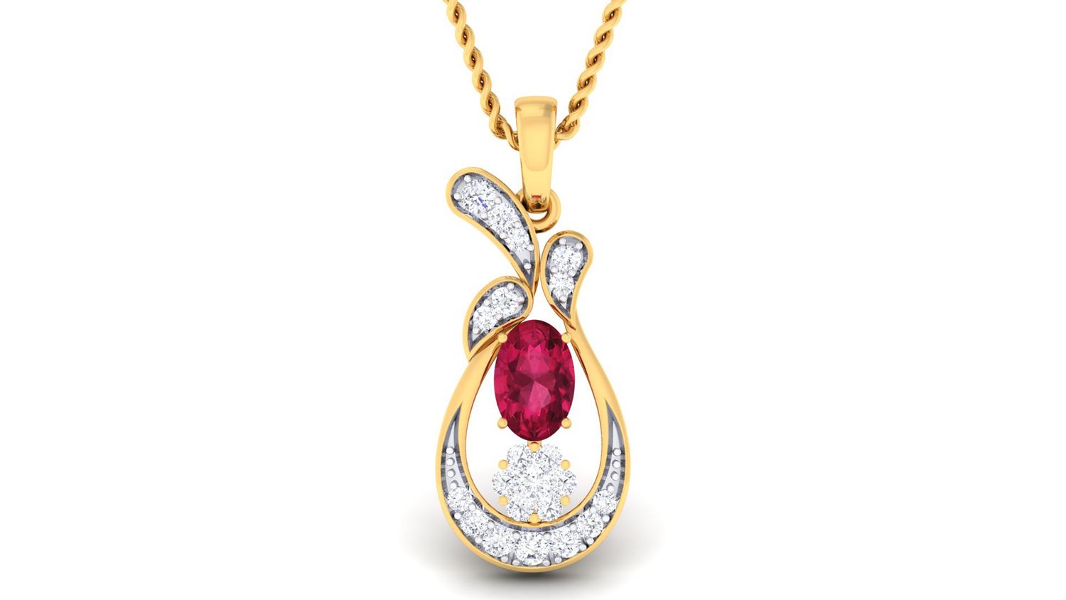 Luminous Orchid Pendant Set