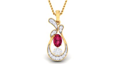 Luminous Orchid Pendant Set