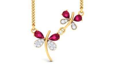 Twinkling Droplets Pendant Set