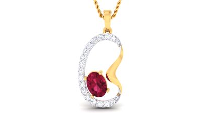 Radiant Starry Bow Pendant Set