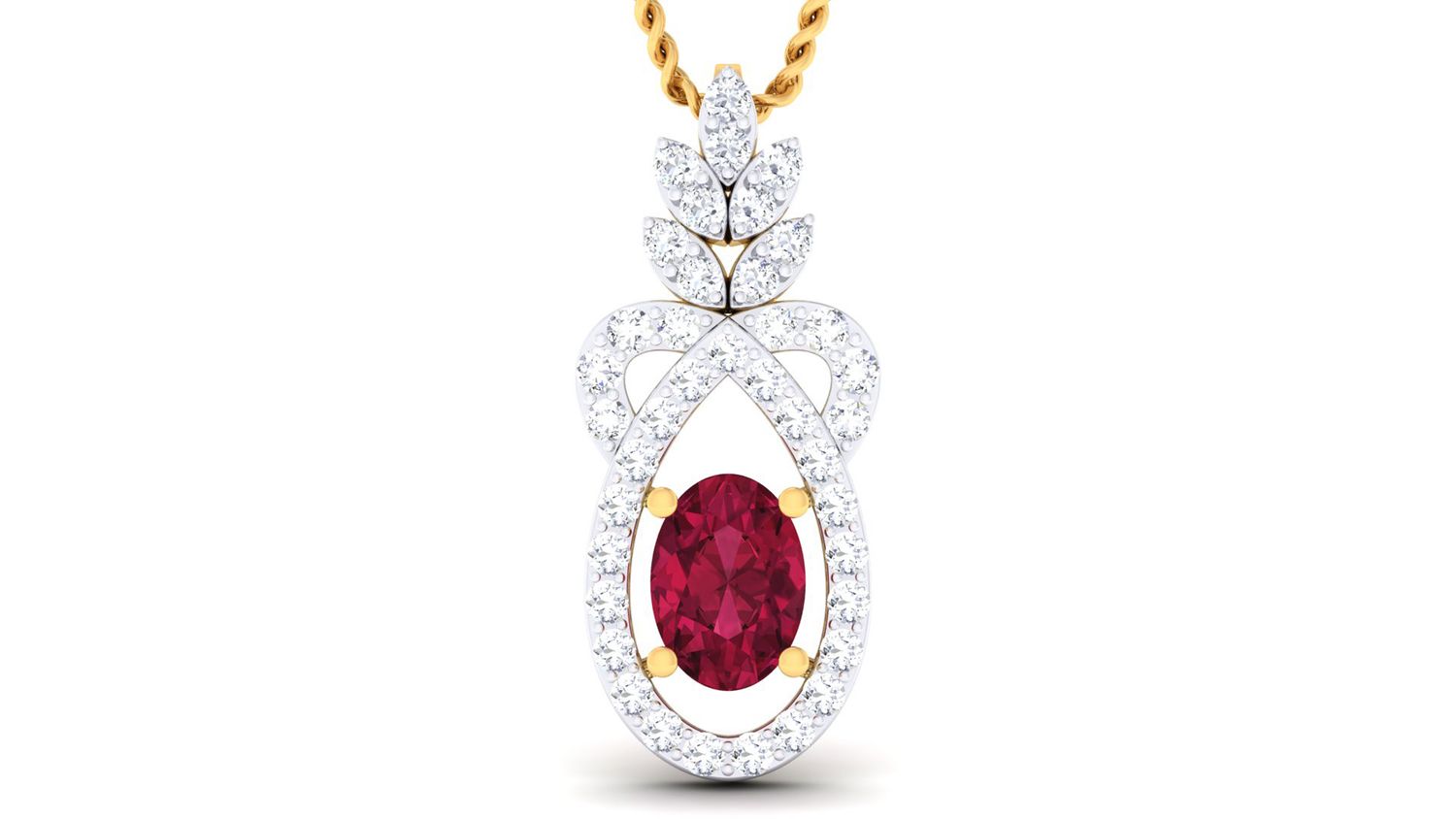 Golden Twilight Pendant Set