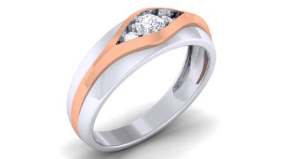 Ruby Flame Men’s Ring