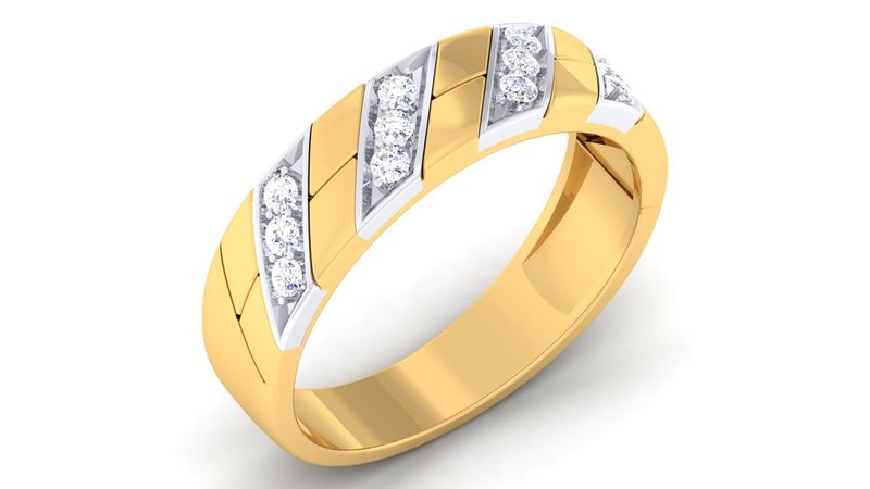 Emerald Axis Men’s Ring