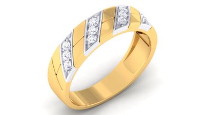 Emerald Axis Men’s Ring