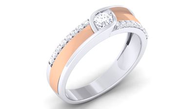 Obsidian Glow Men’s Ring