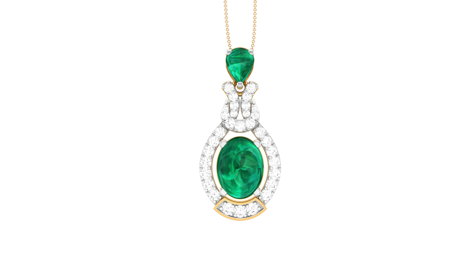 Glittering Horizon Pendant