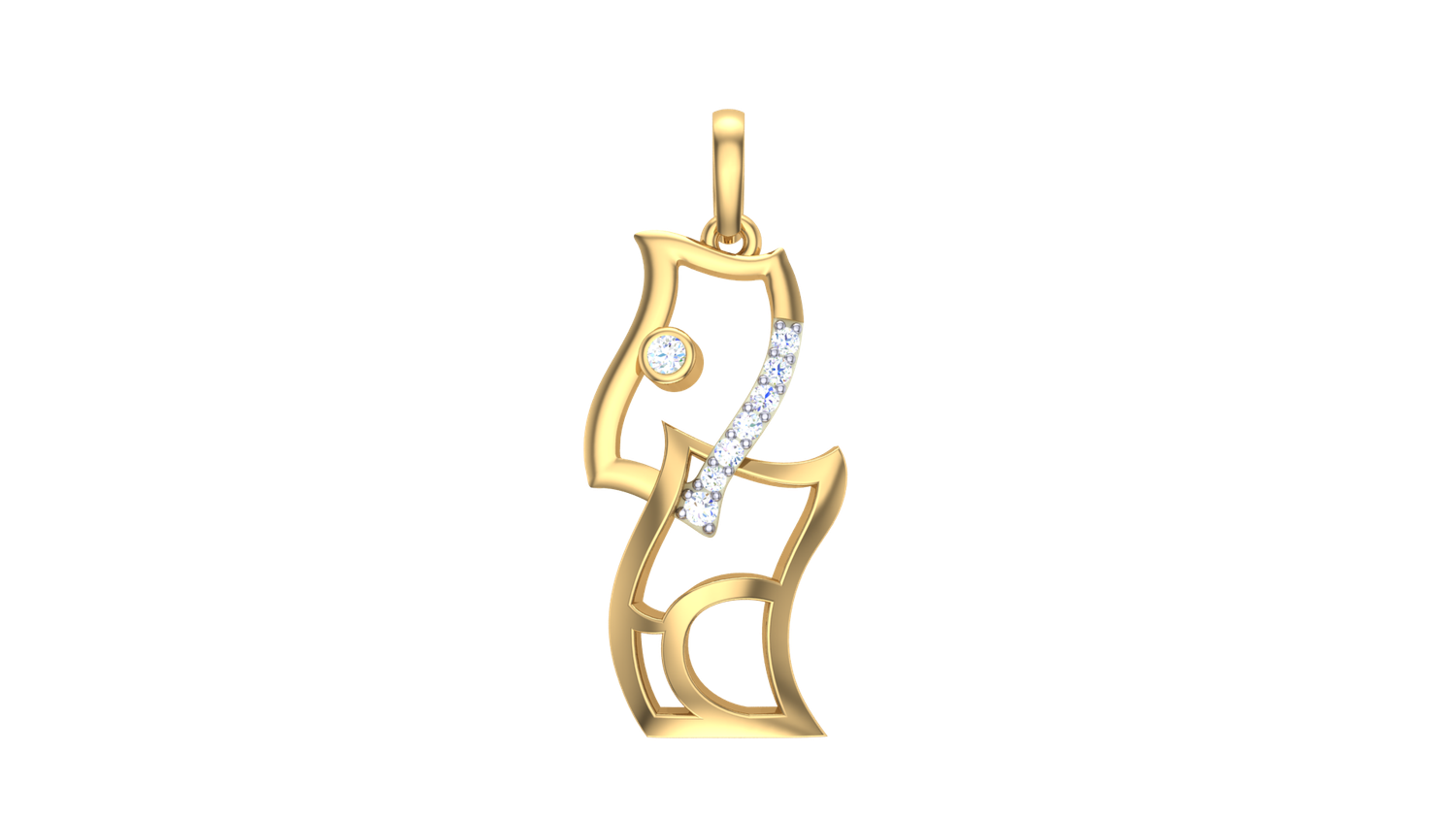 Radiant Halo Pendant