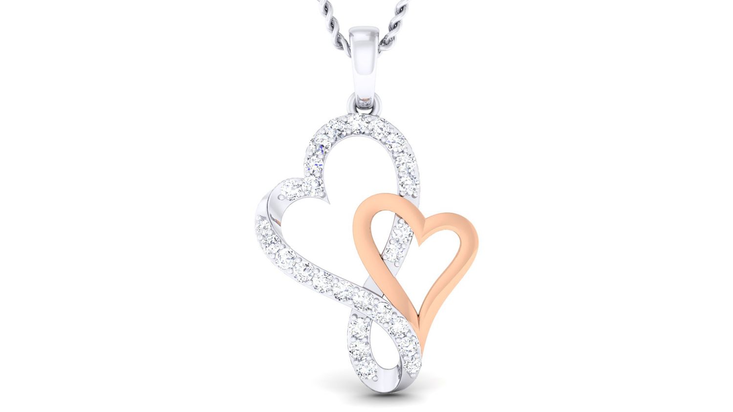 Morgan Diamond Heart Pendant