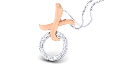 Dahlia Diamond Pendant