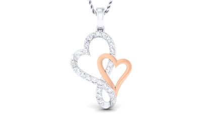Morgan Diamond Heart Pendant
