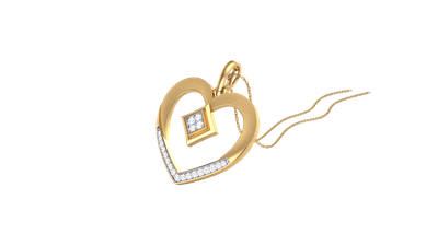 Harmony Diamond Heart Pendant