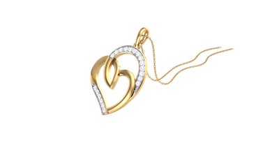 Lilith Diamond Heart Pendant