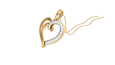 Vivienne Radiant Heart Pendant