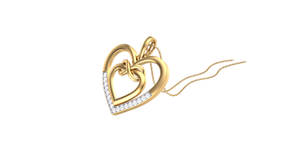 Kiara Heart Diamond Pendant