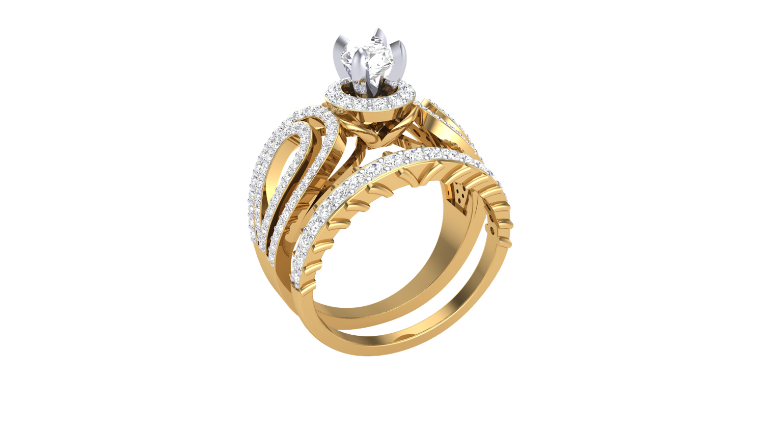 Lainey Bridal Ring Set