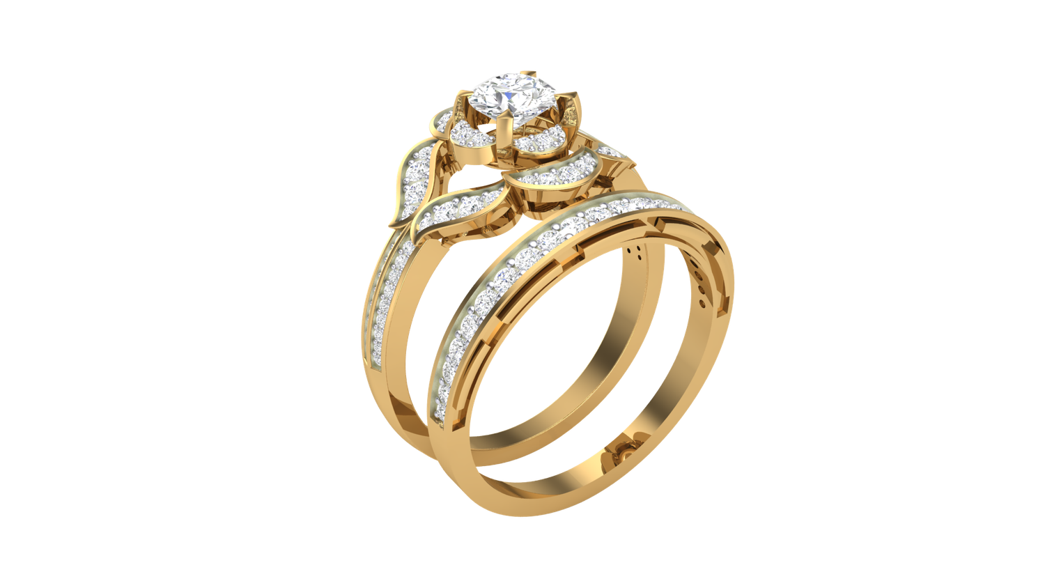 Lillian Diamond Bridal Set