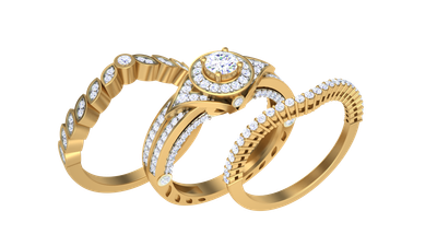 Natalie Diamond Bridal Set