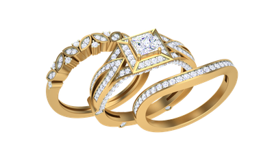 Josephine Diamond Bridal Set