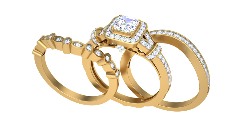Claire Diamond Bridal Set