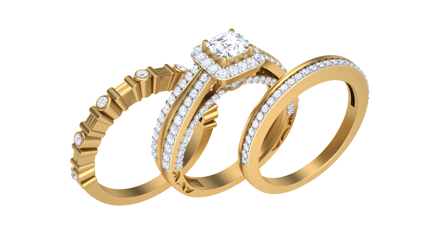 Alice Diamond Bridal Set