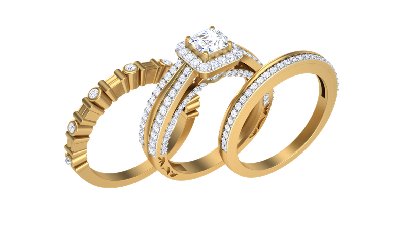 Alice Diamond Bridal Set