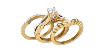 Audrey Diamond Bridal Set