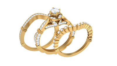 Deline Diamond Bridal Set