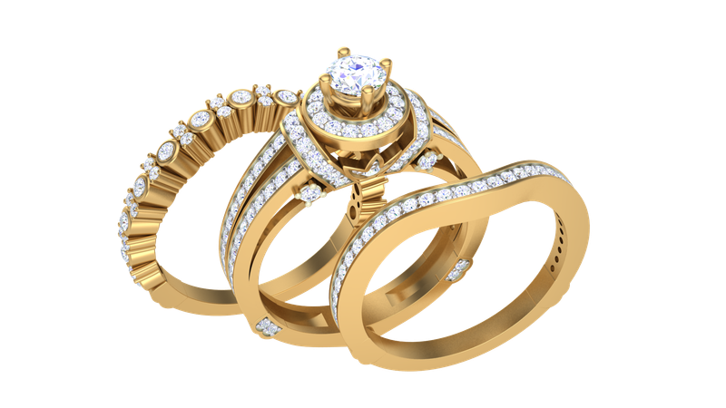Maeve Diamond Bridal Set