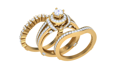 Maeve Diamond Bridal Set